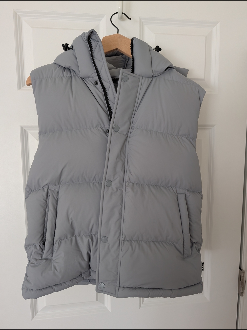Aritzia Women's Super puff Moon Grey, Size Small